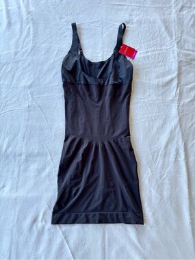 Spanx Sculpting Slip Black Shapewear Dress Adjustable Straps NWT XL